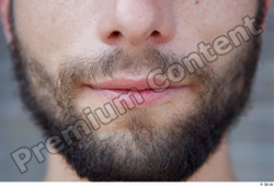 Mouth Man White Casual Slim Street photo references